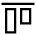 Interface Align Vertical Top icon - Free transparent PNG, SVG. No Sign up needed.
