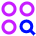 Plugin Module Search Icon from Sharp Neon Set