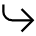 Arrow Bend Down Right Large 2 icon - Free transparent PNG, SVG. No Sign up needed.