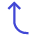Arrow Bend Left Up 2 icon - Free transparent PNG, SVG. No Sign up needed.