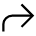 Arrow Bend Up Right Large 2 icon - Free transparent PNG, SVG. No Sign up needed.