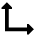 Arrow Bottom Left Corner icon - Free transparent PNG, SVG. No Sign up needed.