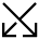 Arrow Crossover Down icon - Free transparent PNG, SVG. No Sign up needed.