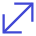 Arrow Diagonal Large 1 icon - Free transparent PNG, SVG. No Sign up needed.