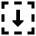 Arrow Down Dashed Square icon - Free transparent PNG, SVG. No Sign up needed.