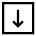 Arrow Down Square icon - Free transparent PNG, SVG. No Sign up needed.