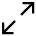 Arrow Expand Diagonal 1 icon - Free transparent PNG, SVG. No Sign up needed.