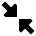 Arrow Shrink Diagonal Large 2 icon - Free transparent PNG, SVG. No Sign up needed.