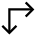 Arrow Top Left Corner Large icon - Free transparent PNG, SVG. No Sign up needed.