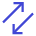 Arrow Transfer Diagonal 3 icon - Free transparent PNG, SVG. No Sign up needed.