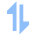 Arrow Transfer Vertical 1 icon - Free transparent PNG, SVG. No Sign up needed.