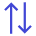 Arrow Transfer Vertical 2 icon - Free transparent PNG, SVG. No Sign up needed.
