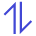 Arrow Transfer Vertical Large 1 icon - Free transparent PNG, SVG. No Sign up needed.