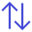 Arrow Transfer Vertical Large 2 icon - Free transparent PNG, SVG. No Sign up needed.