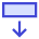 Move Down icon - Free transparent PNG, SVG. No Sign up needed.