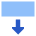Move Down icon - Free transparent PNG, SVG. No Sign up needed.