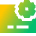 Credit Card Gear Settings Icon from Sharp Gradient Set
