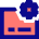 Credit Card Gear Settings Icon from Sharp Pop Set