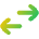 Swap Exchange Transaction Icon from Flex Gradient Set