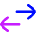 Swap Exchange Transaction Icon from Flex Neon Set