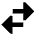 Swap Exchange Transaction Icon from Sharp Remix Set