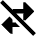 Swap Exchange Transaction Off Disabled Icon from Sharp Remix Set
