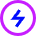 Bolt Charging Power Icon from Sharp Neon Set