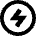 Bolt Charging Power Icon from Sharp Remix Set