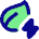 Leaf Energy Saving Icon from Flex Pop Set