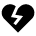 Broken Heart icon - Free transparent PNG, SVG. No Sign up needed.