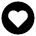Interface Favorite Heart Circle