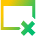 Browser Delete Icon from Sharp Gradient Set