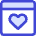 Browser Favorite Heart