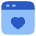 Programming Browser Favorite Heart 1