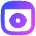 Web Browser Preview View Count Icon from Flex Gradient Set
