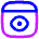 Web Browser Preview View Count Icon from Flex Neon Set