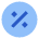 Discount Percent Circle