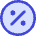Discount Percent Circle
