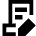Document Contract Edit Sign Icon from Sharp Remix Set