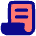 Document Contract License Icon from Flex Pop Set