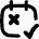 Calendar Date Free Cancelation Icon from Flex Remix Set