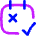 Calendar Date Free Cancelation Icon from Flex Neon Set