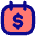 Calendar Money Due Payment Icon from Flex Pop Set