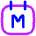 Calendar Month View Monthly Icon from Flex Neon Set