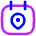 Calendar Pin Event Location Icon from Flex Neon Set