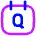 Calendar Quarter View Quarterly Icon from Flex Neon Set
