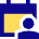 Calendar User Icon from Sharp Pop Set