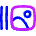 Gallery Slide Icon from Flex Neon Set