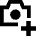 Camera Photo Add Icon from Sharp Remix Set