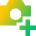 Camera Photo Add Icon from Sharp Gradient Set